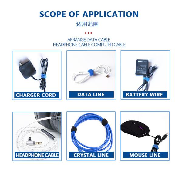 Rectangular Adhesive Hook And Loop Carpet And Screen Window Fixation Double Sided Hook Tape
