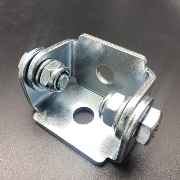 Wall Mount Brackets Two Holes Swivel Adjustable Hinge Clamp