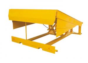 Buy cheap Automatical Hydraulic Scissor Dock Leveler With Electric Pump High Performance product