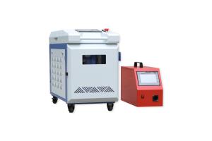 Buy cheap Four In One Handheld Fibre Laser Welding Machine 3mm-6mm SS Laser Welding Machine product