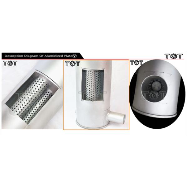 TOT E325D Excavator 3116 Engine Exhaust Muffler ISO9001
