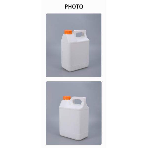 Customrized Logo 1Gallon HDPE Square Engine Oil Bottle for Easy Refilling Packaging