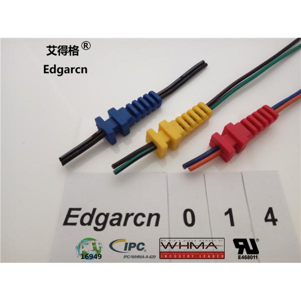 Black Blue Yellow Overmolded Strain Relief With Iso9001 Ul Certification