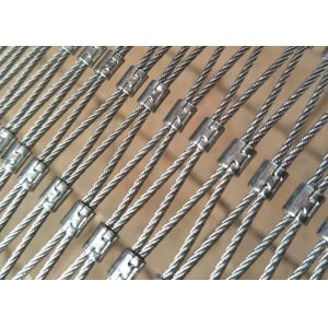Stainless steel wire mesh netting/ Balustrade safety netting
