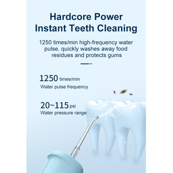 Three Working Modes Nicefeel Oral Irrigator With 300ml Water Tank