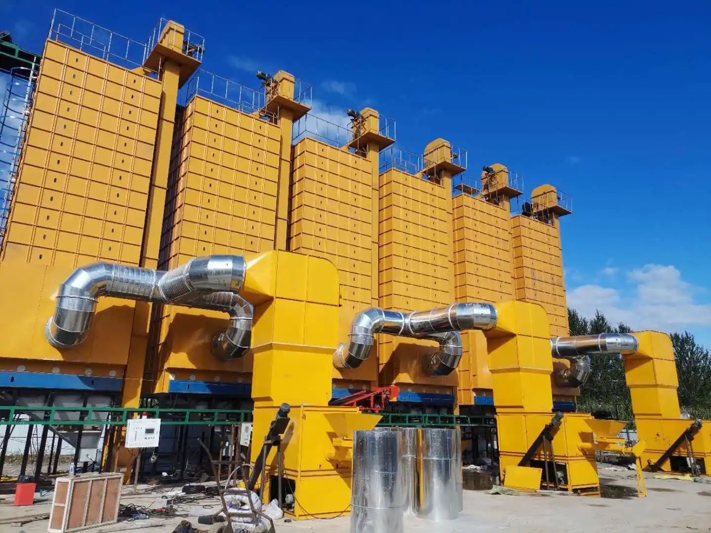Circulating 30 Tons Batch Type Suncue grain Dryer