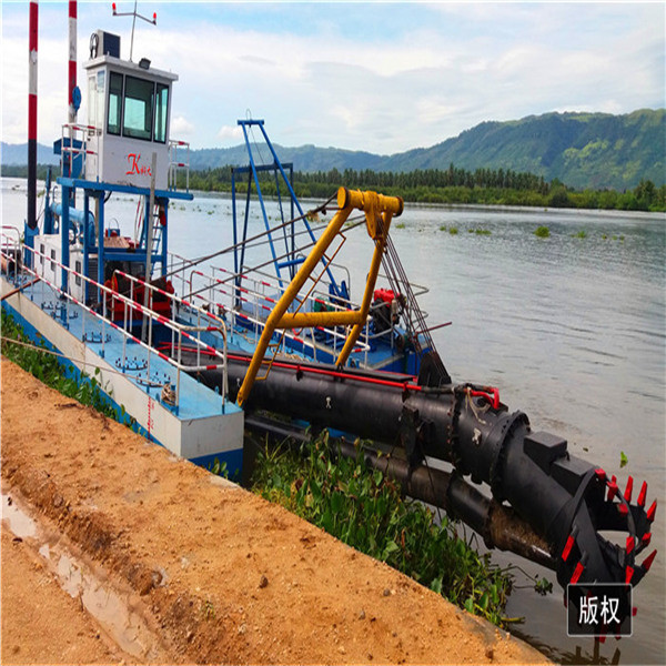 8 Inch CSD200 River Hydraulic Gold Cutter Suction Dredger With Sand Dredge Pump