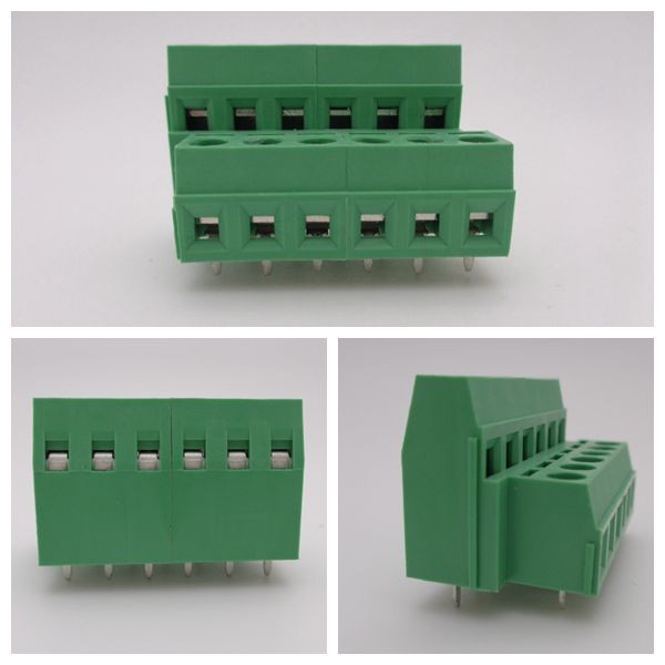 Right Angle Wiring PCB Terminal Block For Frequency Converters