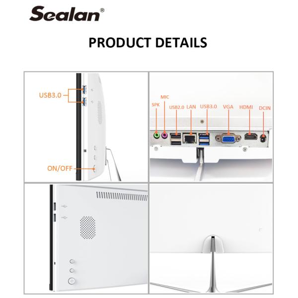 SSD 480G AIO Touchscreen PC RAM 8GB All In One I3 Desktop