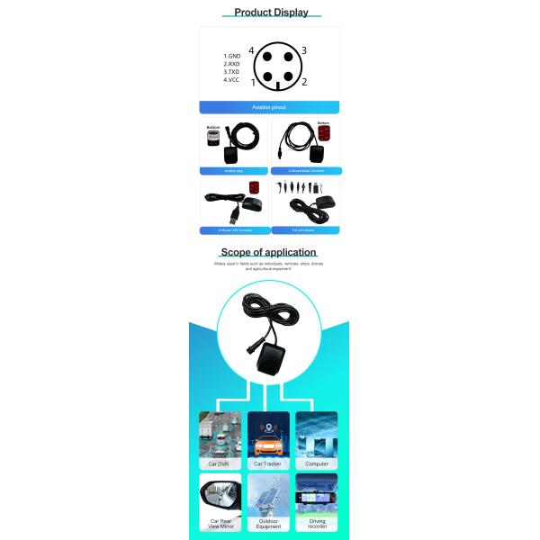 Magnetic GNSS Receiver Module GPS GLONASS Beidou for Vehicles