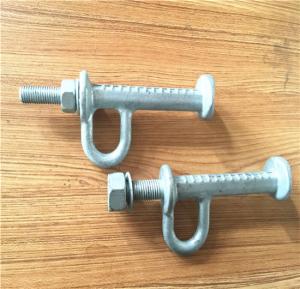 Buy cheap Forged Steel Power Line Fittings Tower Pole Step Bolt HDG Surface Finished product