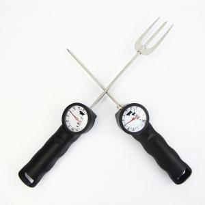 China Instant Read Trident Digital Meat Thermometer Fork , Barbecue Tool Set Light Weight on sale