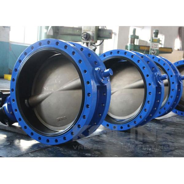 Double Flanged Rubber Lined Butterfly Valve DN50-DN1200