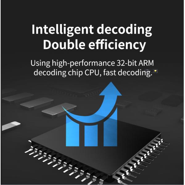 Wired USB Barcode Scanner POS Store Barcode Reader 1D 2D Handheld Bar Code Scan Gun for Warehouse Inventory Scanning