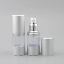Airless Cosmetic Pump Bottle , Hotel Plastic Cosmetic Bottles For Personal Care