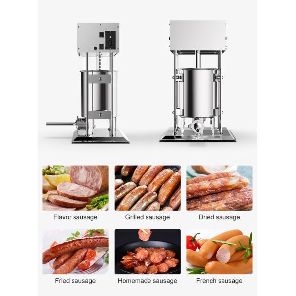 Stainless Steel Electric Sausage Machine 10L Sausage Stuffer Machine