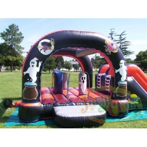 Buy cheap Inflatable Bouncer / INFLATABLE jump / inflatable jungle palm tree bouncer product