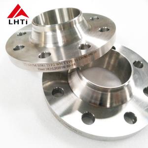 Buy cheap ASME B 16.5 Gr2 Titanium WN RF Pipe Flange For Oil Gas Industry product
