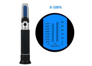 Buy cheap CE Seawater 20°C ATC Digital Salinity Refractometer product