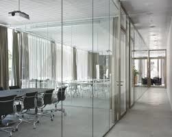 Buy cheap 12mm Aluminium Frame Movable Glass Office Partitions Solid Interior product