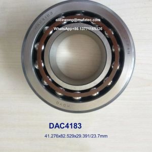 DAC4183 automotive differential bearings double row angular contact ball
