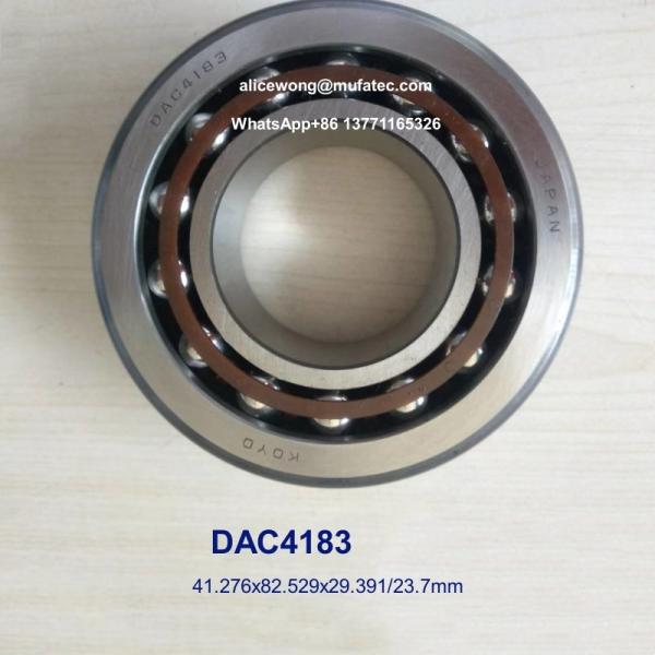 DAC4183 automotive differential bearings double row angular contact ball