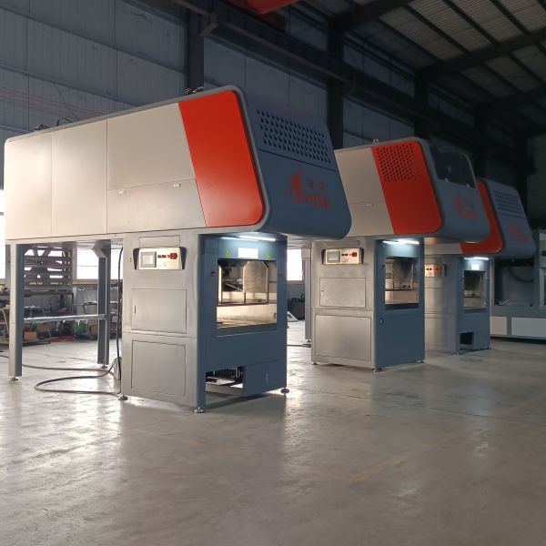 High Output Shoe Heat Setting Machine with CNC Control and Two Cycle Wrinkle Removing System Providing Fast Shaping and Energy Saving Performance