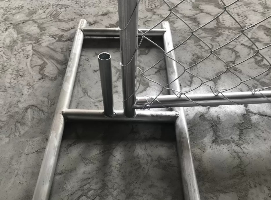 W3.66m Chain Link Construction Fence , H1.8m Temporary Chain Link Fence Panels
