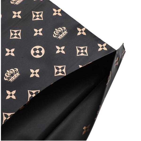 100% Biodegradable PE Die Cut Patch Handle Color Printed Custom Plastic Shopping Bags Personalized,promotional recycle g