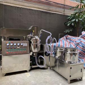 Laboratory Cosmetic Ointment Cream Vacuum Homogenizer Emulsifying Mixer