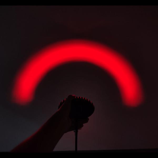 30W Arc LED Work Light Pedestrian Safety Light Forklift Zone Light