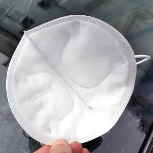 Foldable KN95 Disposable Respirator High BFE With Elastic Earloop