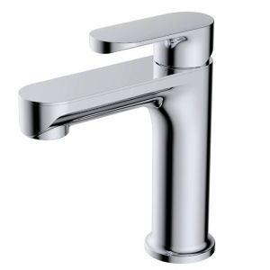 Buy cheap Simple Art Single Handle Brass Taps Bathroom Sink Faucet Modern product
