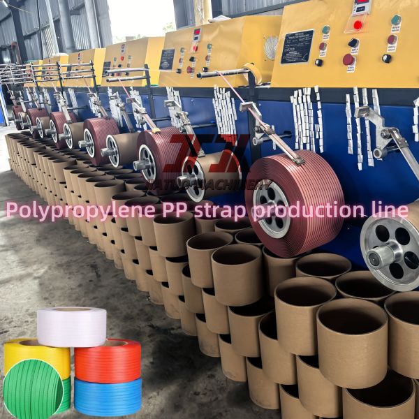 38CrMoALA Single Double Screw PP Strapping Band Making Machine With Automatic Winder
