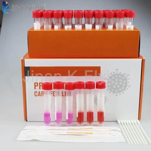 Non Inactivation Medical Consumable Products Disposable Virus Sampling Tube