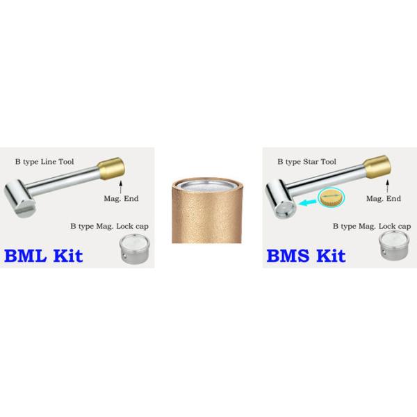 1106 Nickel Plated DN20 DN25 DN32 Magnetic Lockable Ball Valve Female Threaded End x PP-R pipe End 2