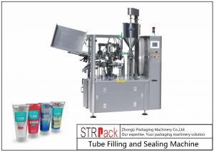 Buy cheap Automatic Tube Filling And Sealing Machine For Hand Cream / Honey / Shampoo product