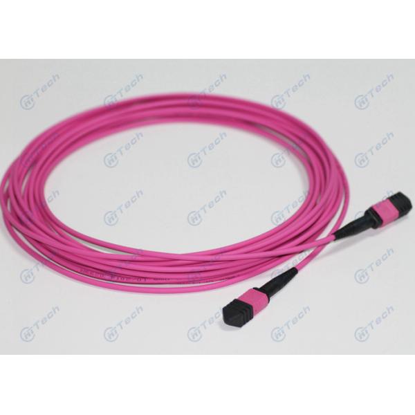 Singlemode MPO MTP Patch Cord / MPO-LC Optical Jumper Cord Male Type UPC Endface