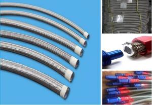 Buy cheap An6 oil cooler hose rubber 304 stainless steel wire braided an hose high pressure temperature assembly hydraulic hose li product