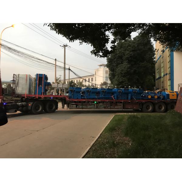 17 Dies Intermediate Wire Drawing Machine , Wire Manufacturing Machine
