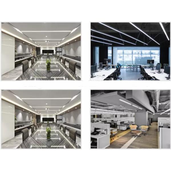 Recessed LED Aluminium Profile Light / Width 35mm LED Linear Tube Light