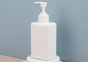 Buy cheap Plastic Pet Lotion Container Custom White Squeeze 330ml Shampoo Airless Pump Bottle product