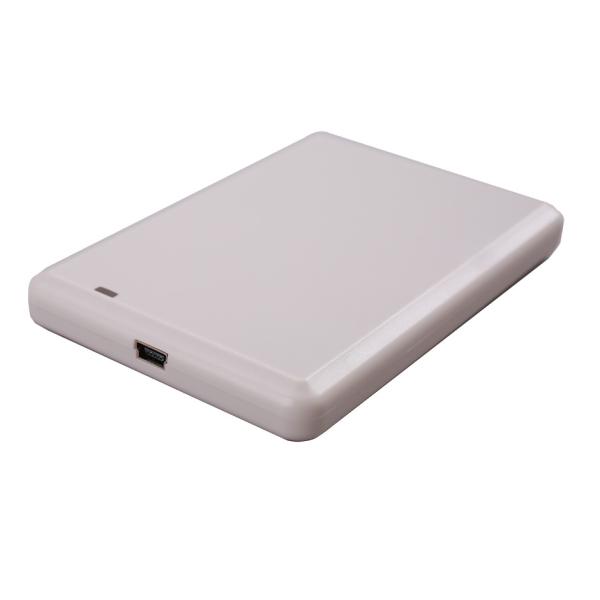 Short Distance UHF RFID EPC Gen 2 Card Desktop Reader Small With USB Interface White