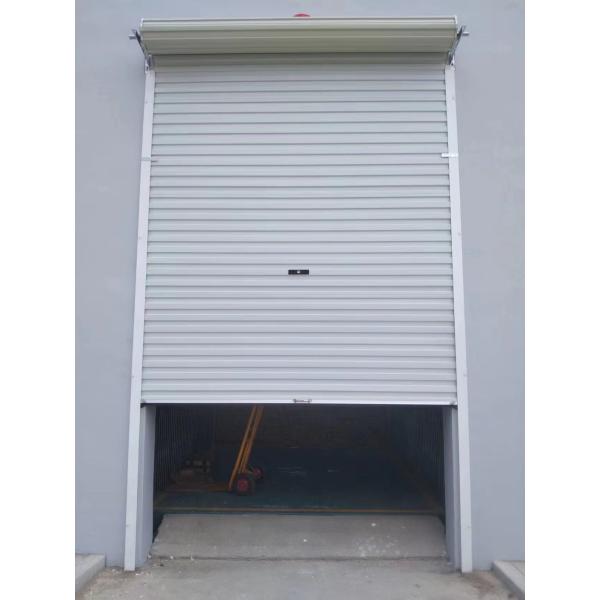 Wind-Resist Electric Rolling up Shutter for Prefab Warehouse Workshop