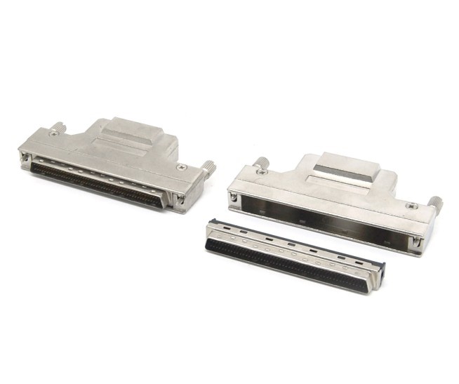 Buy cheap SCSI 100pin connector male with metal shell product