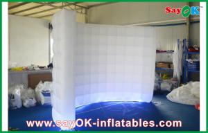 Buy cheap Inflatable Work Tent Event / Wedding Party Inflatable Air Tent , Led Lighting Curved White Inflatable Wall product