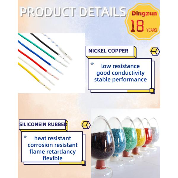 Insulated Rubber Wire Fire Protection Cable For Electronic Appliances