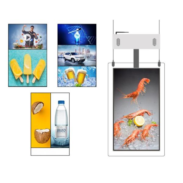 Indoor 1920*1080 500cd/m2 55" Double Sided LCD Screen