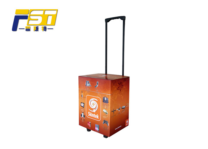 Buy cheap Glossy Printing Carton Trolley Box Sturdy Structure Environmental Friendly product