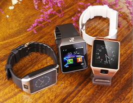 Smart Watch with 2G modem, Micro SIM card, 1.54inch Screen, Healthy pedometer,